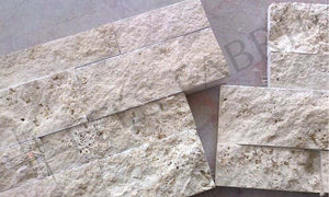 CLASSIC BEIGE TRAVERTINE PANEL - 8"x16"