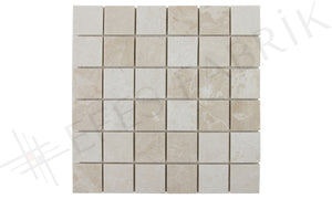 CREMA MARFIL MOSAIC - 2"x2"