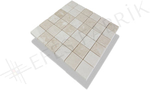 CREMA MARFIL MOSAIC - 2"x2"