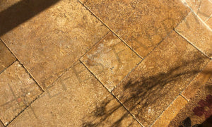 MEANDROS GOLD TRAVERTINE - PATTERN SET