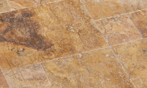 MEANDROS GOLD TRAVERTINE - PATTERN SET