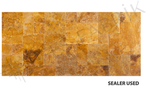 MEANDROS GOLD TRAVERTINE - PATTERN SET