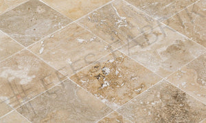 MINA RUSTIC TRAVERTINE - 12"x12"x1/2"