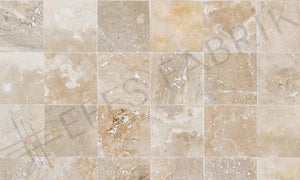 MINA RUSTIC TRAVERTINE - 12"x12"x1/2"