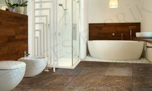 NOCHE RUSTIC TRAVERTINE - 18"x18"x1/2"