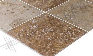 NOCHE RUSTIC TRAVERTINE - 18"x18"x1/2"