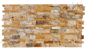 SCABOS SPLITFACE STACKED STONE - 7.25"x19.75"x3/4"