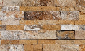 SCABOS SPLITFACE STACKED STONE - 7.25"x19.75"x3/4"