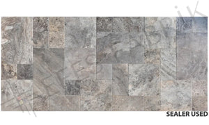 SILVER GREY TRAVERTINE