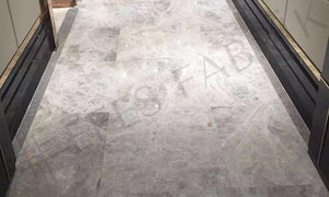 TUNDRA LIGHT GREY MARBLE - 12"x24"x1/2"