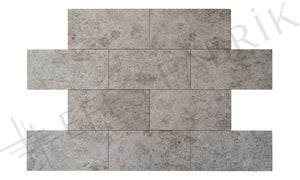 TUNDRA LIGHT GREY MARBLE - 12"x24"x1/2"