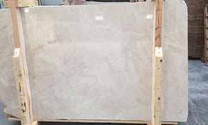 cream marble slab