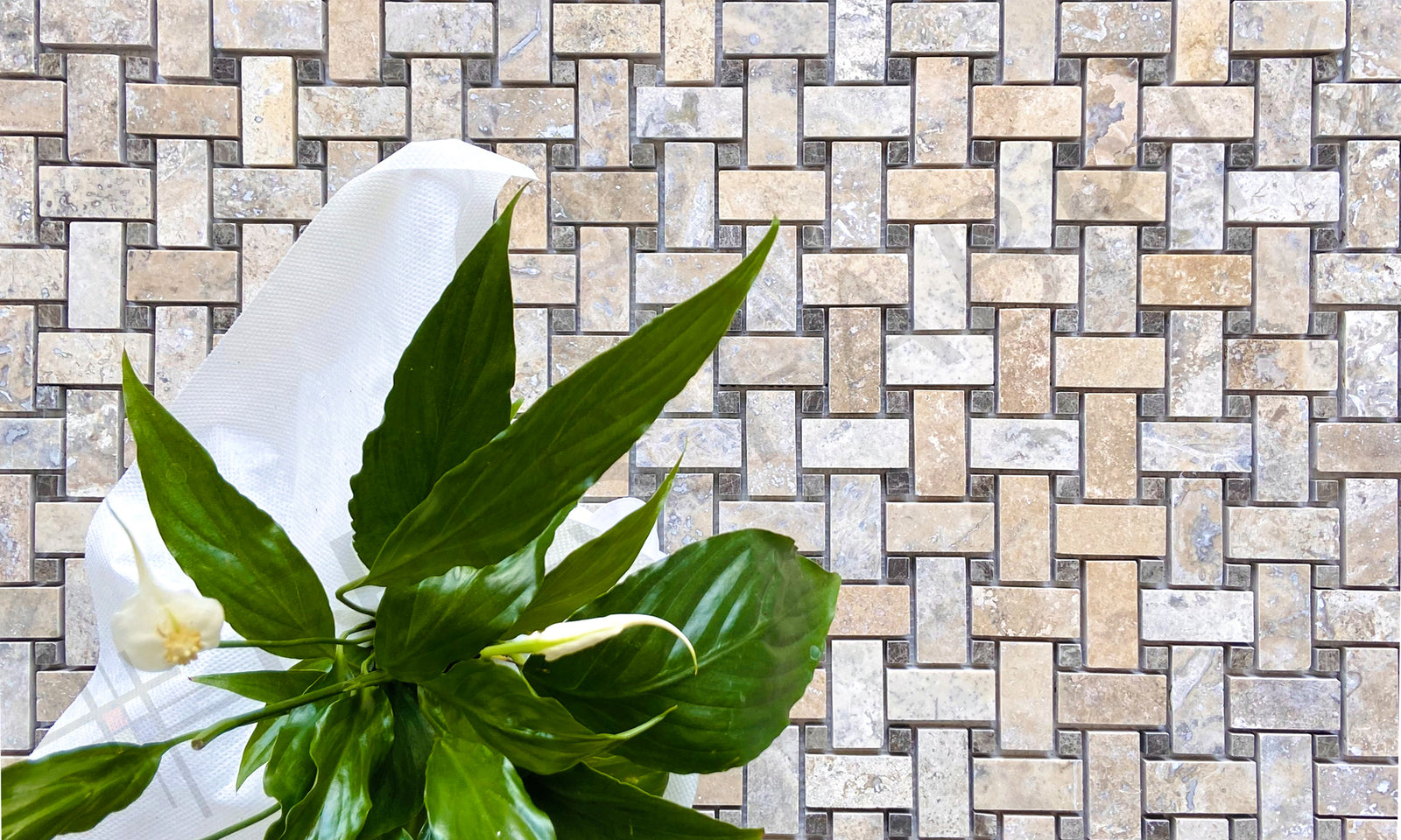 Travertine Mosaic B-PB-TF