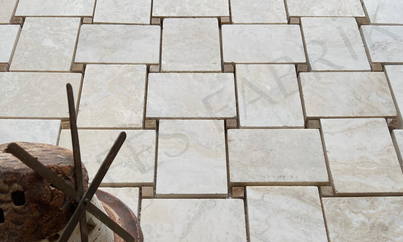 Travertine Mosaic BB-CB-TF