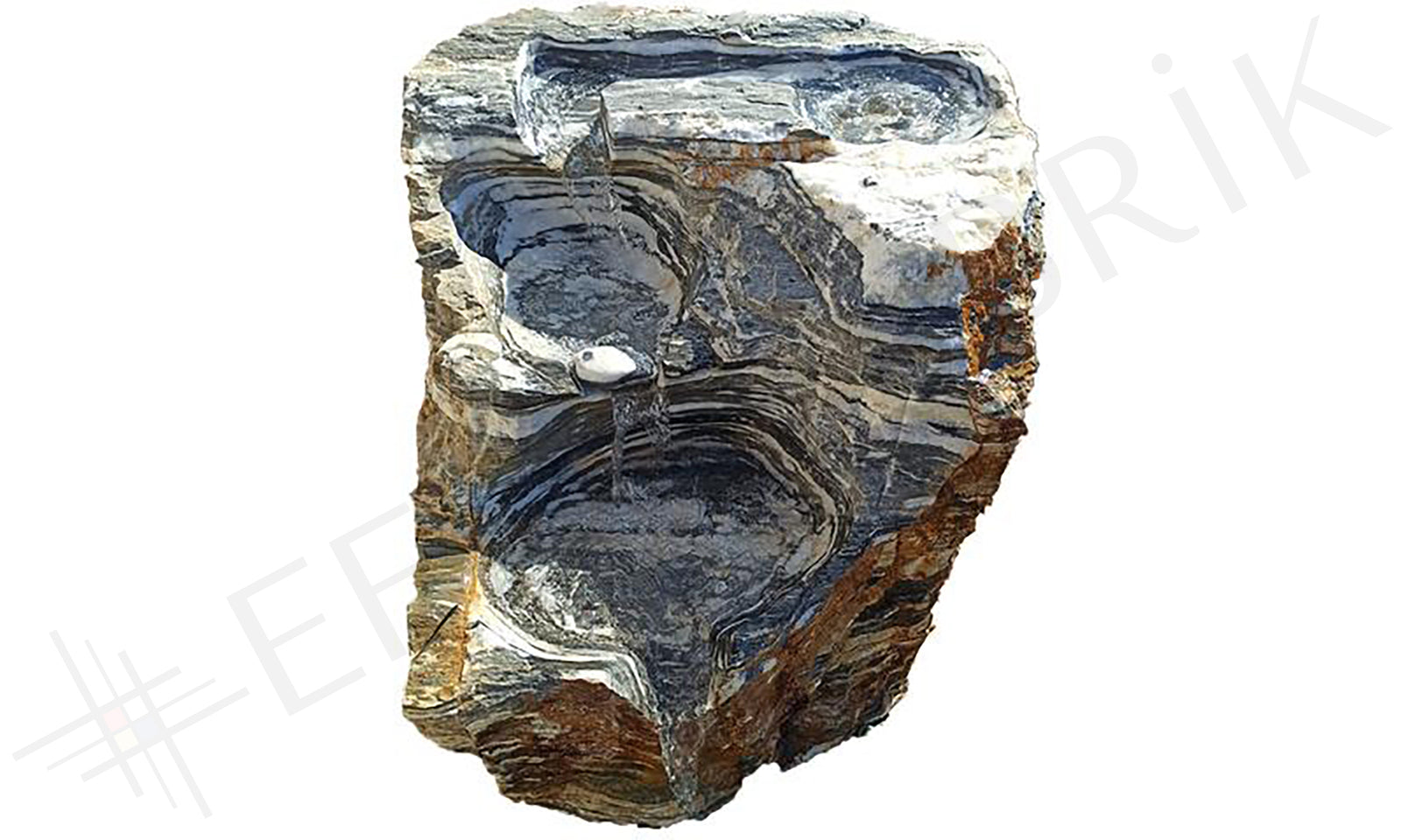 Black Angel Natural Fountain