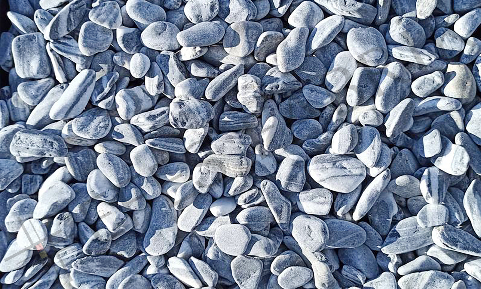 black angel pebble stone