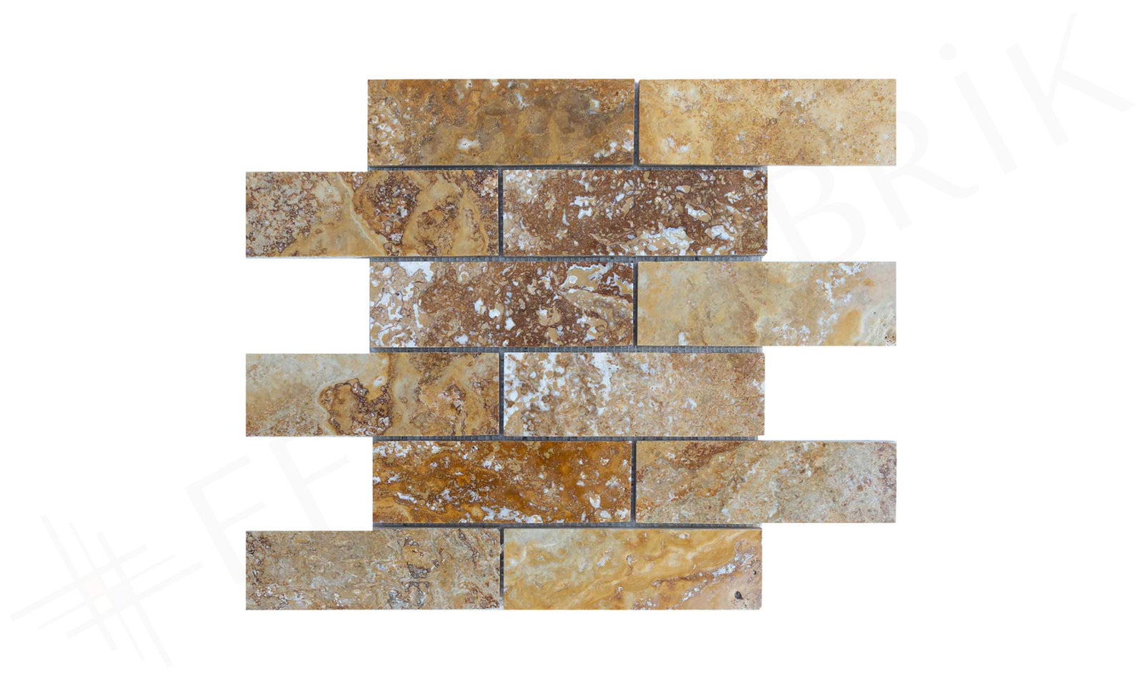 Travertine Mosaic 515-Y-TF
