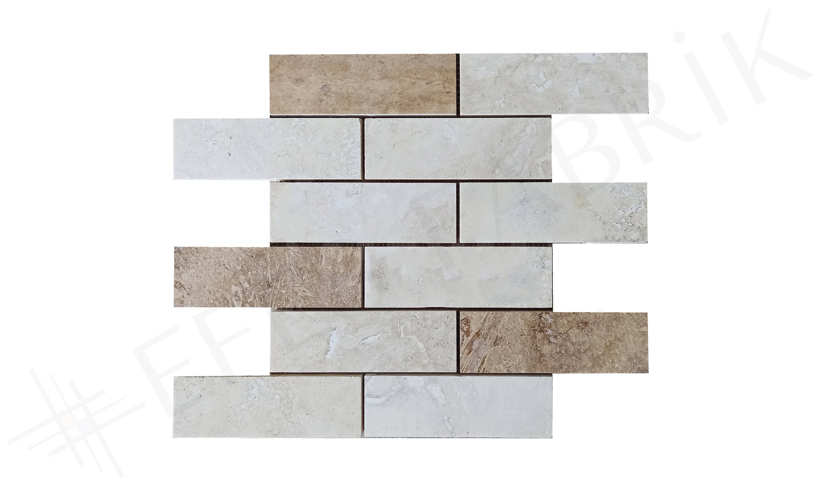 Travertine Mosaic 515-PN-TF