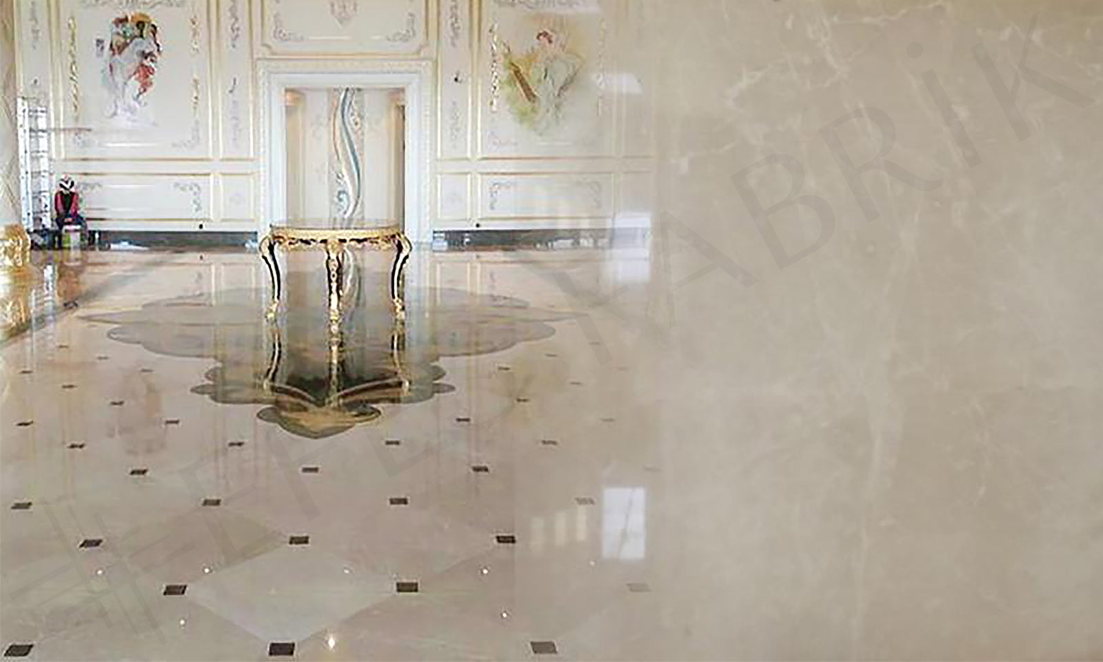 burdur cream marble