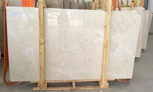 beige marble slab