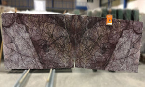Lilac Dark Marble Bookmatch Slab No.K366