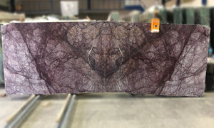 Lilac Dark Marble Bookmatch Slab No.K366