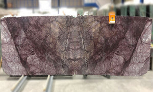 Lilac Dark Marble Bookmatch Slab No.K366