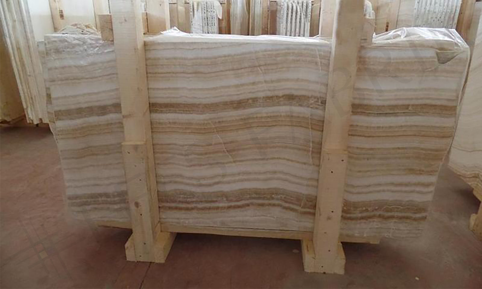 Onyx Vein Cut Slab