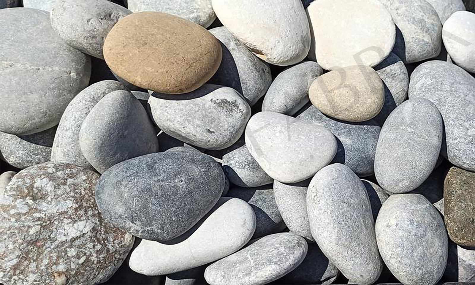 river light pebble stone