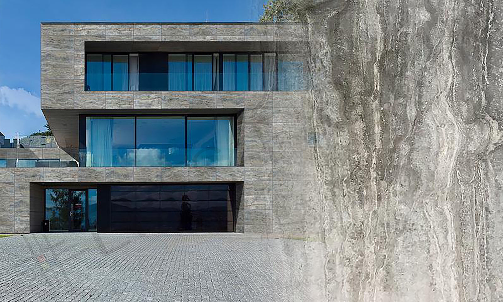 Silver Vein Cut Travertine