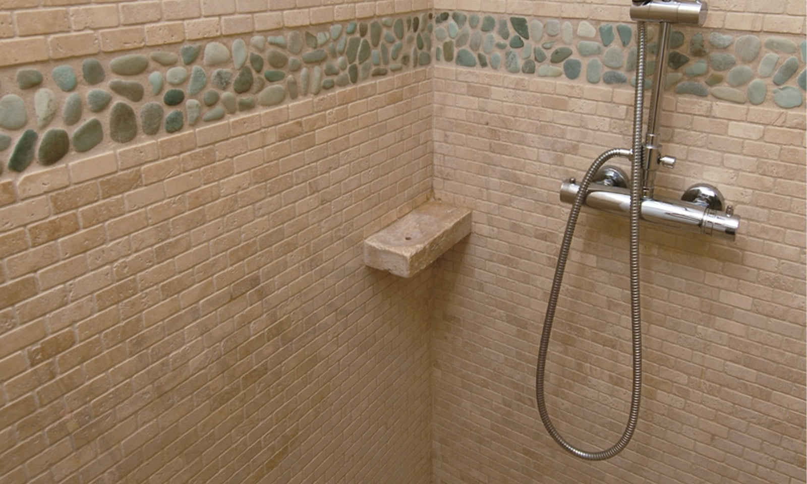 Travertine Mosaic 24-C-TT