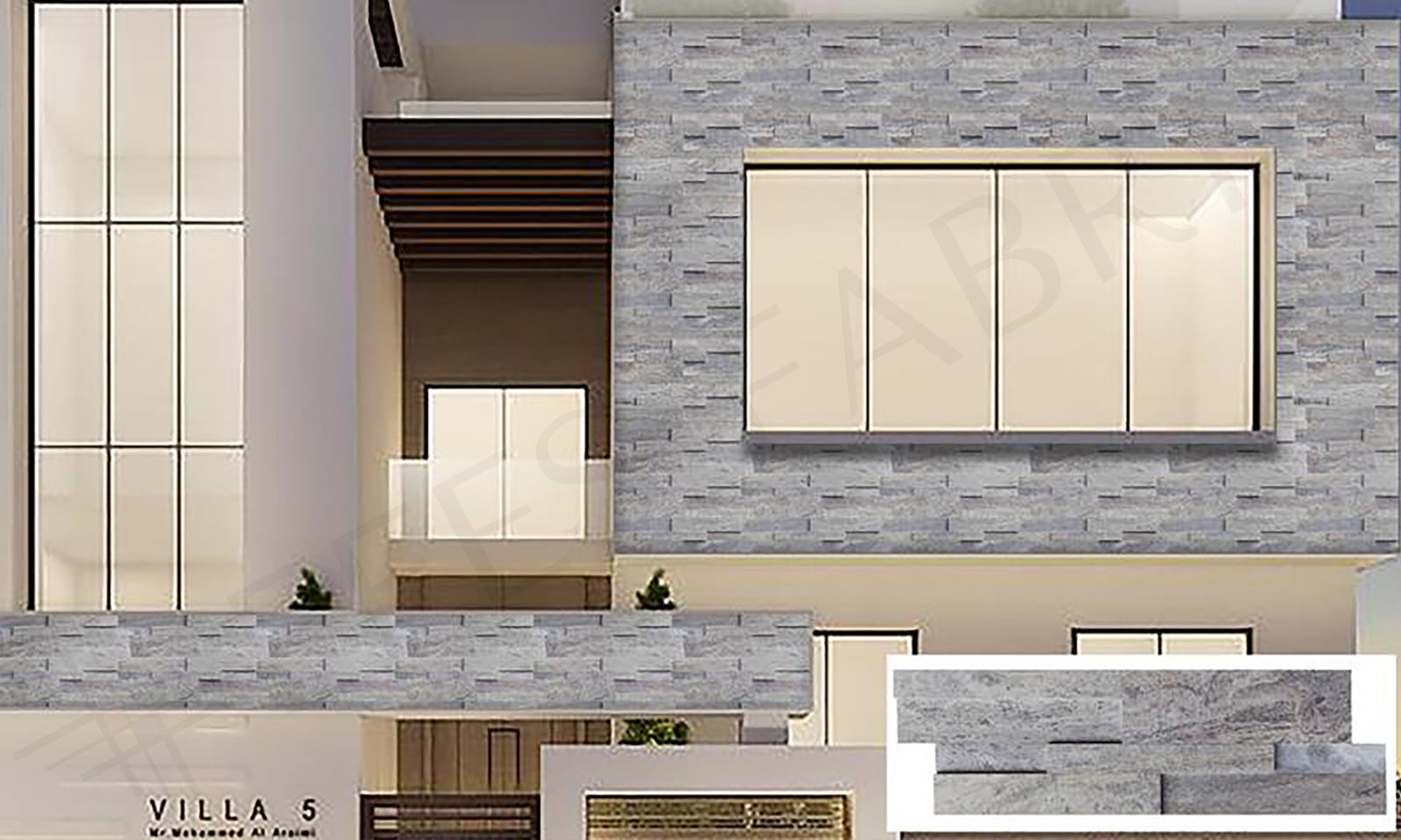 Travertine Mosaic P26-S-TP