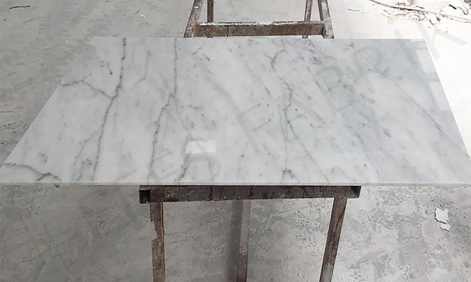 White Marble Square Table Top