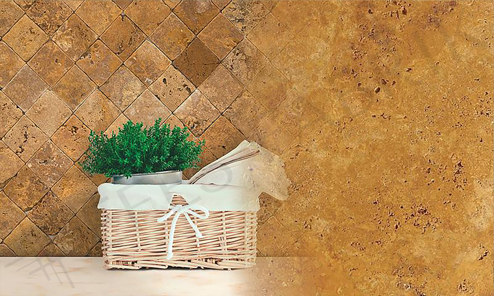 Yellow Antique Travertine