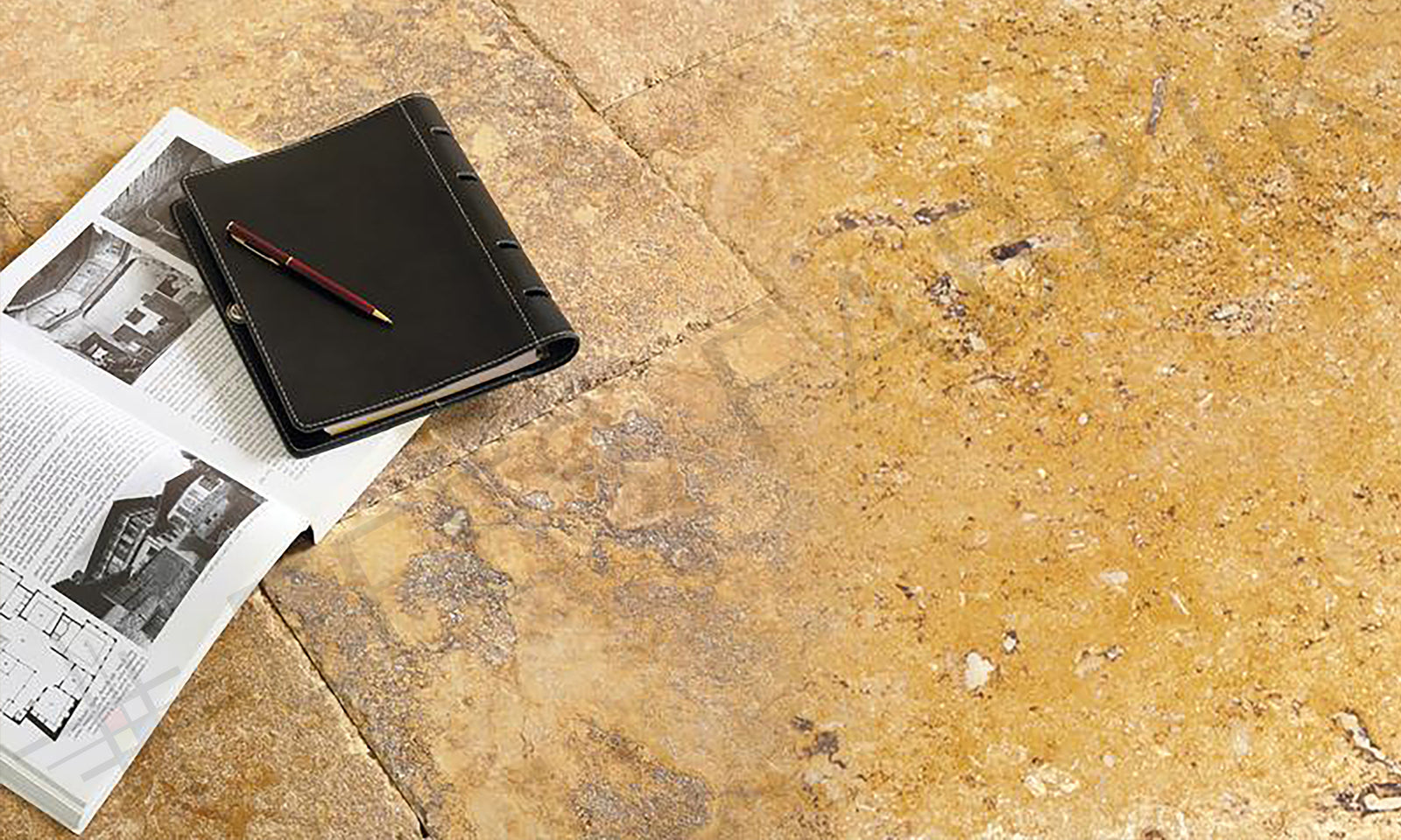 Yellow Gold Travertine