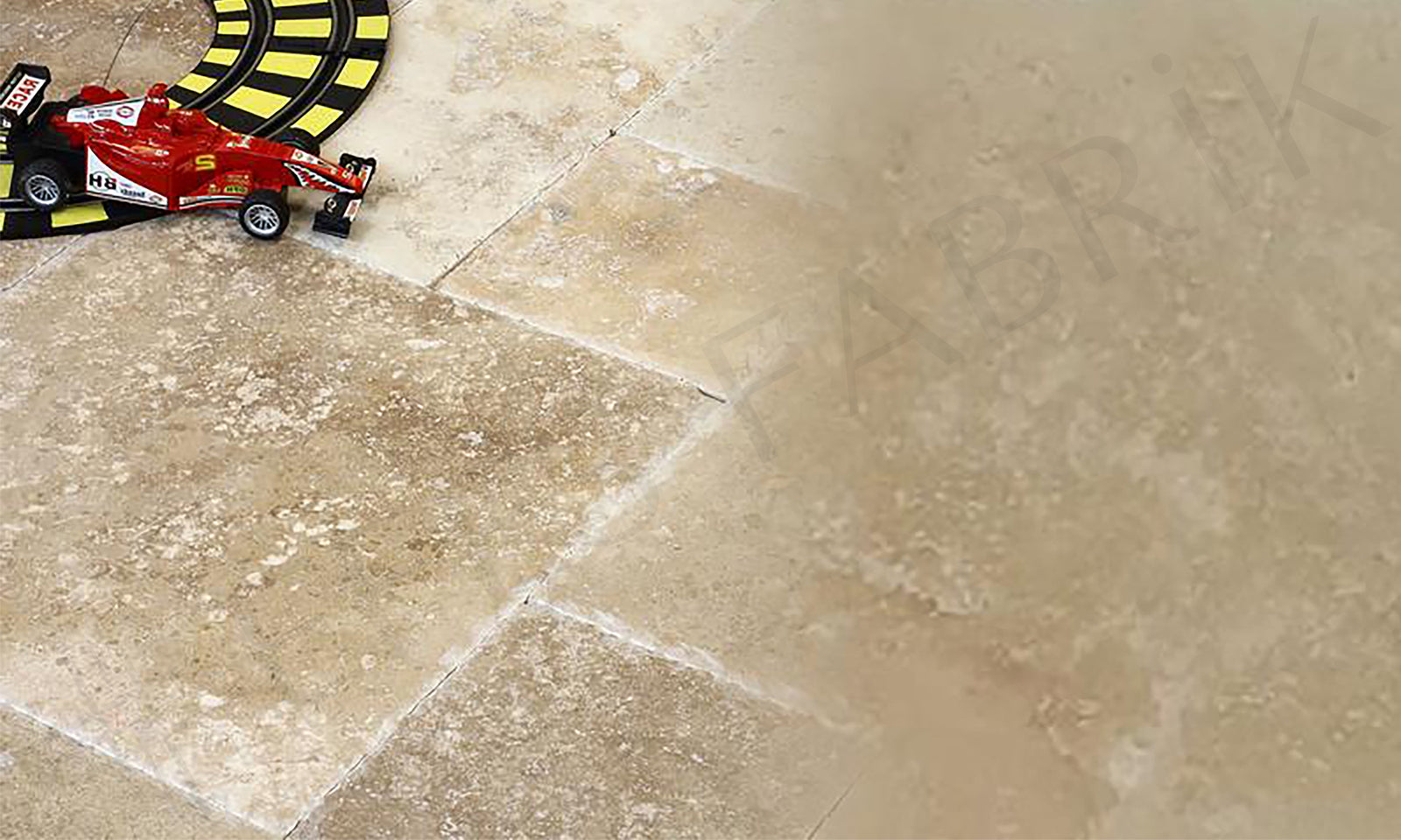 Mina Rustic Pattern Set Travertine